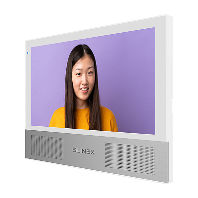 картинка Slinex Sonik-7 Cloud цвет белый. 7" AHD Видеодомофон с переадресацией входящего вызова от компании Intant